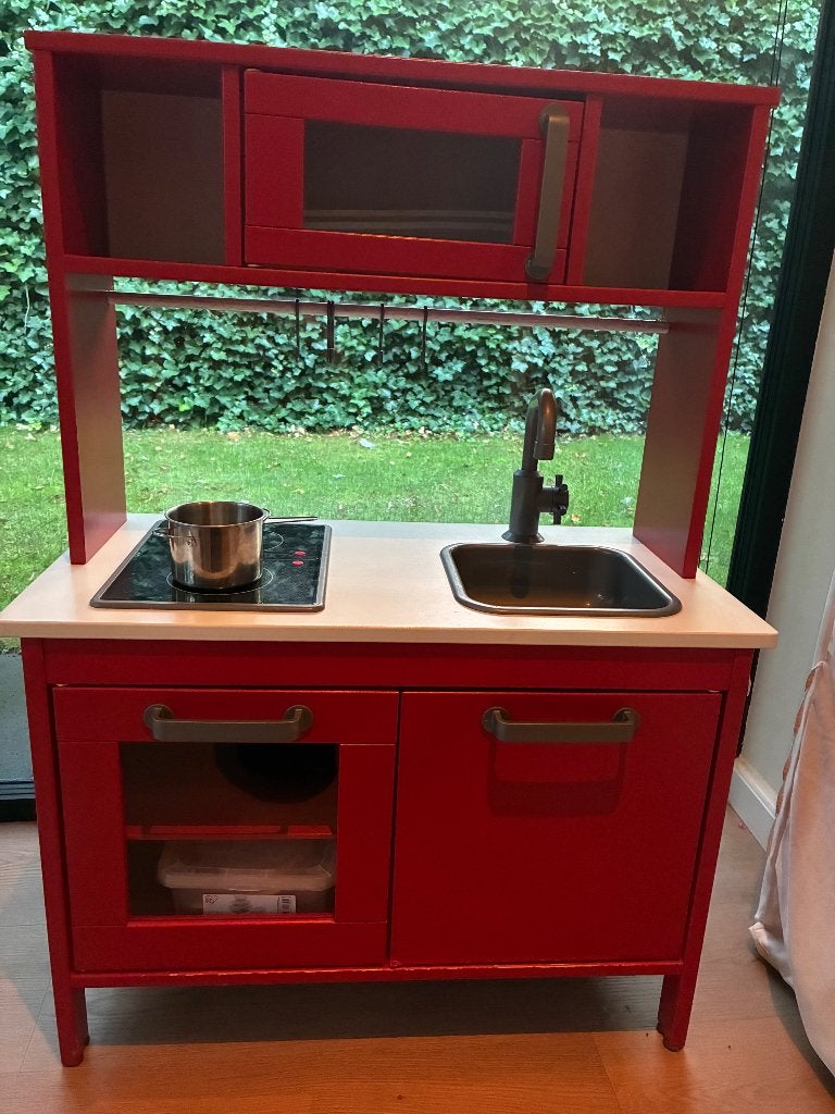 Speelkeuken, Ophalen, Gebruikt, Hout, Speelkeuken