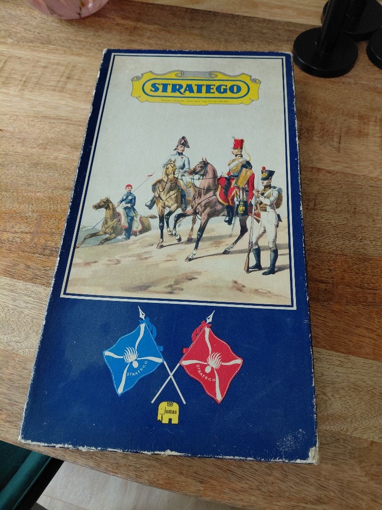 Vintage stratego begin jaren 70, Hobby en Vrije tijd, Een of twee spelers, Ophalen of Verzenden, Gebruikt, Jumbo