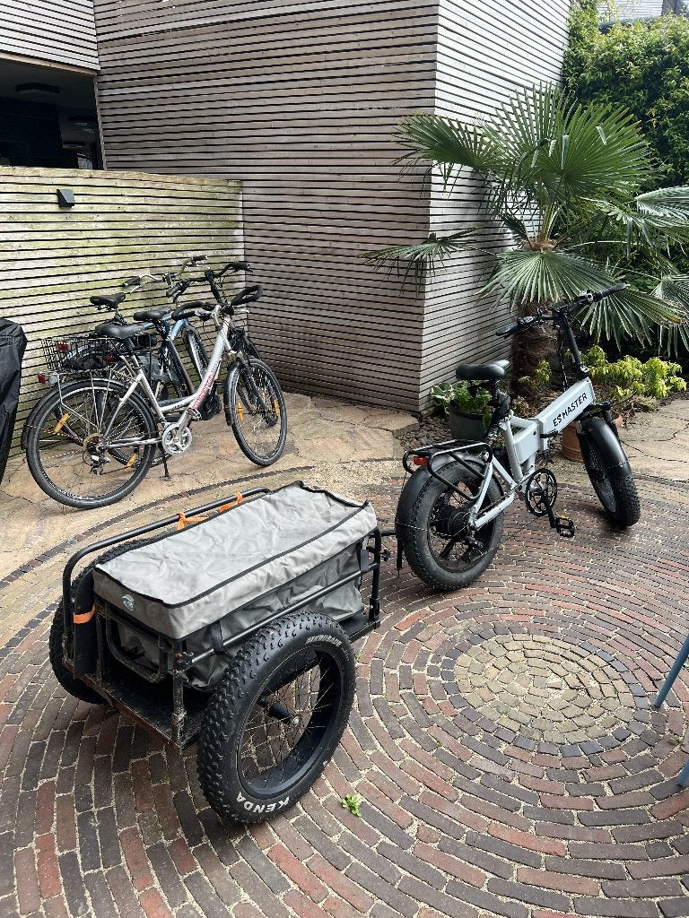 ES Master Fatbike + trailer for wind sports, Fietsen en Brommers, Ophalen, Overige merken