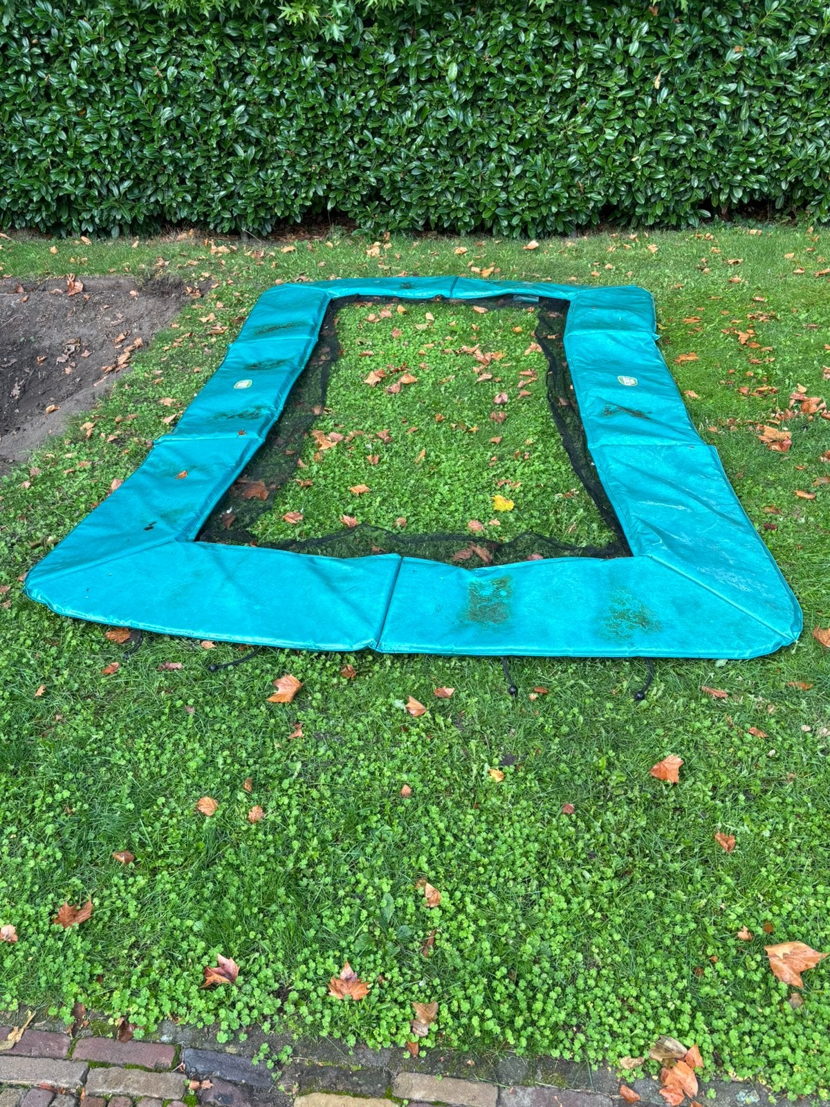 Afdekzeil voor eeen Grond-Trampoline, Ophalen, Zo goed als nieuw