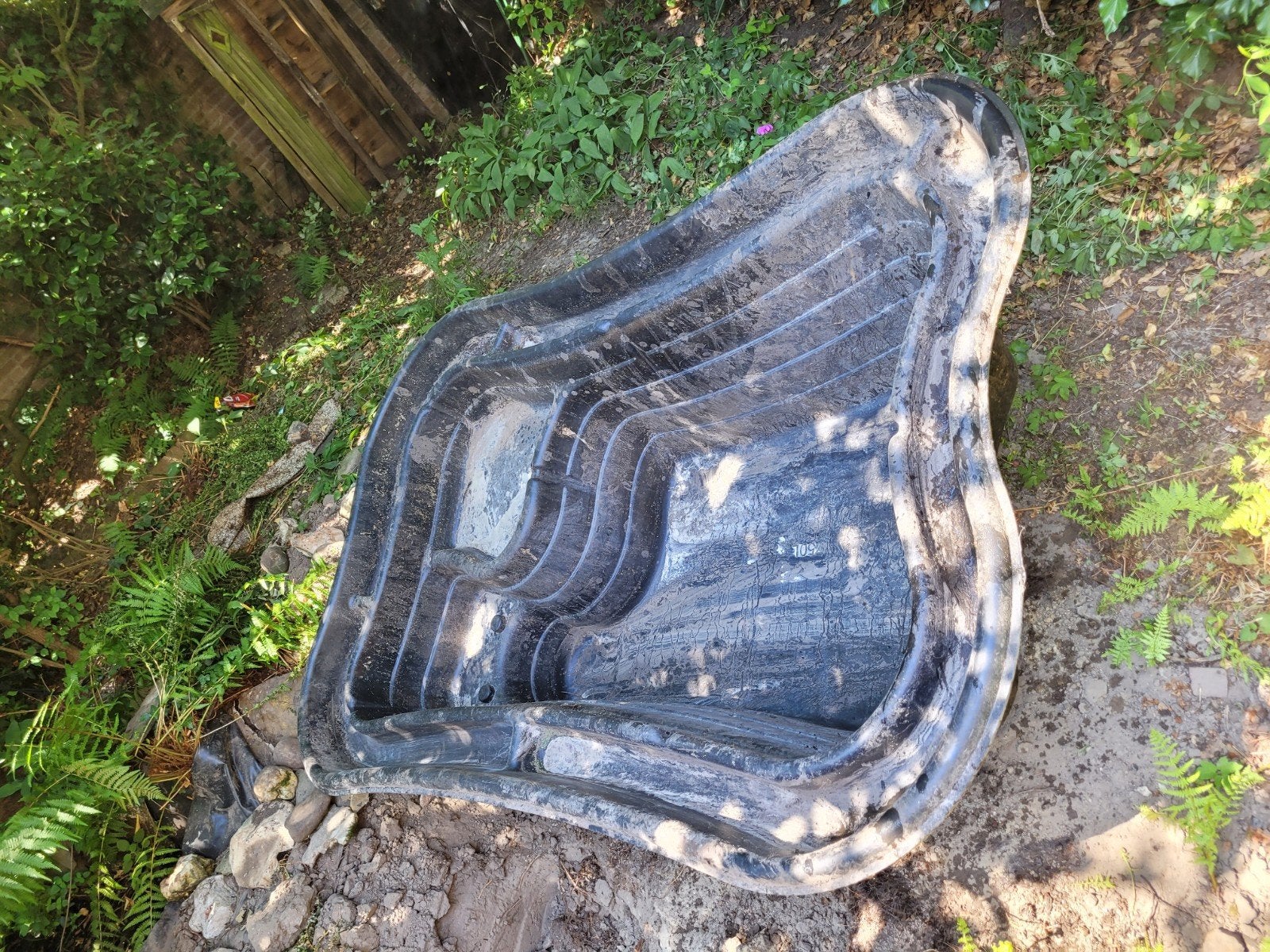 Vijverbak 750 liter, Ophalen, Gebruikt