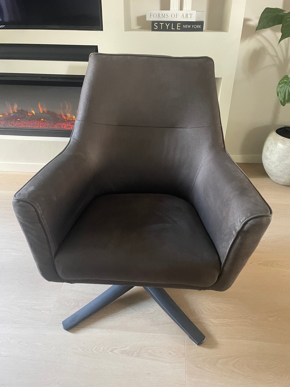 Draaifauteuil Dok 2, Ophalen, Overige materialen, 75 tot 100 cm, Zo goed als nieuw