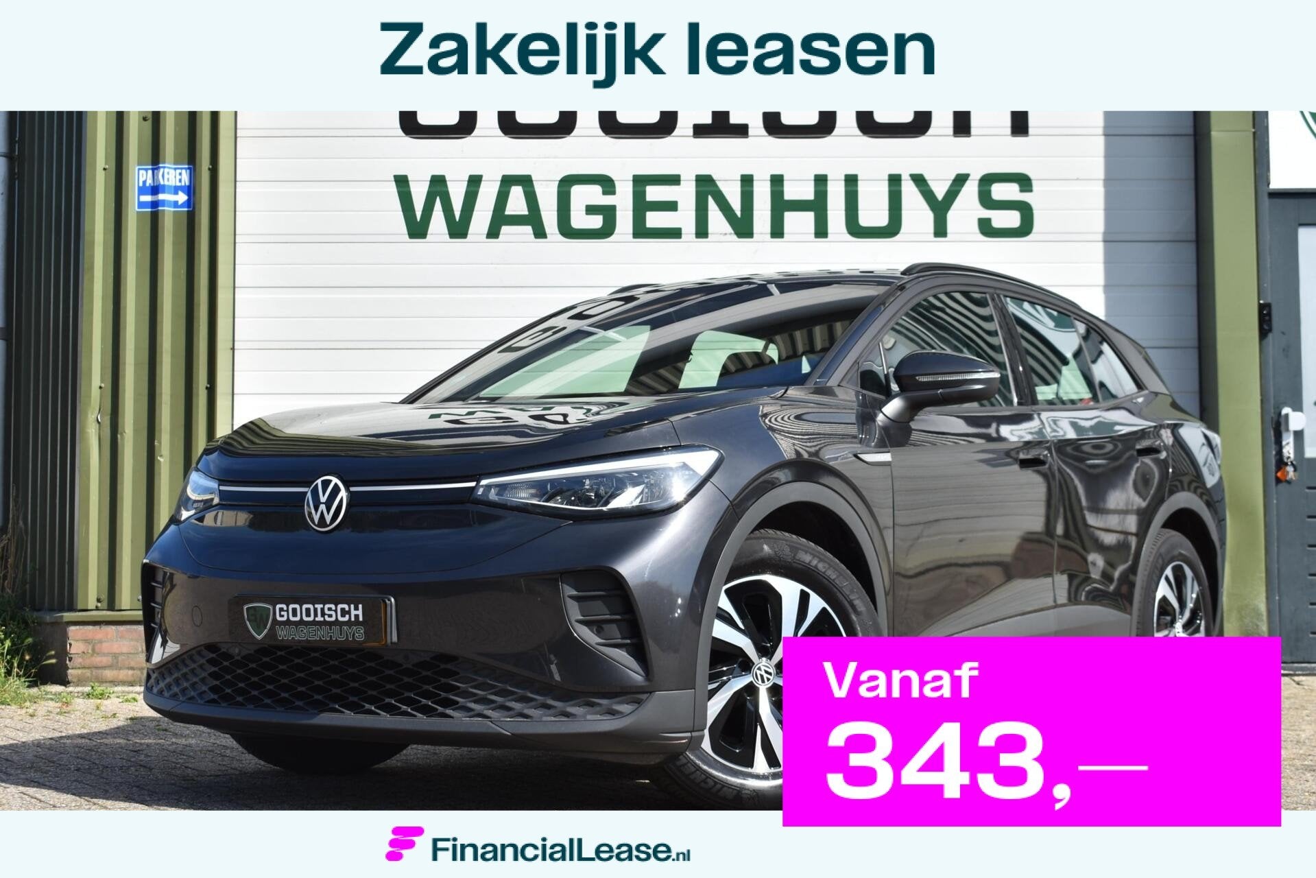 Volkswagen ID.4 Pure 52 kWh | 90% SoH | Warmtepomp | Winterp, Automaat, Achterwielaandrijving, Verwarmde buitenspiegels, 95 pk