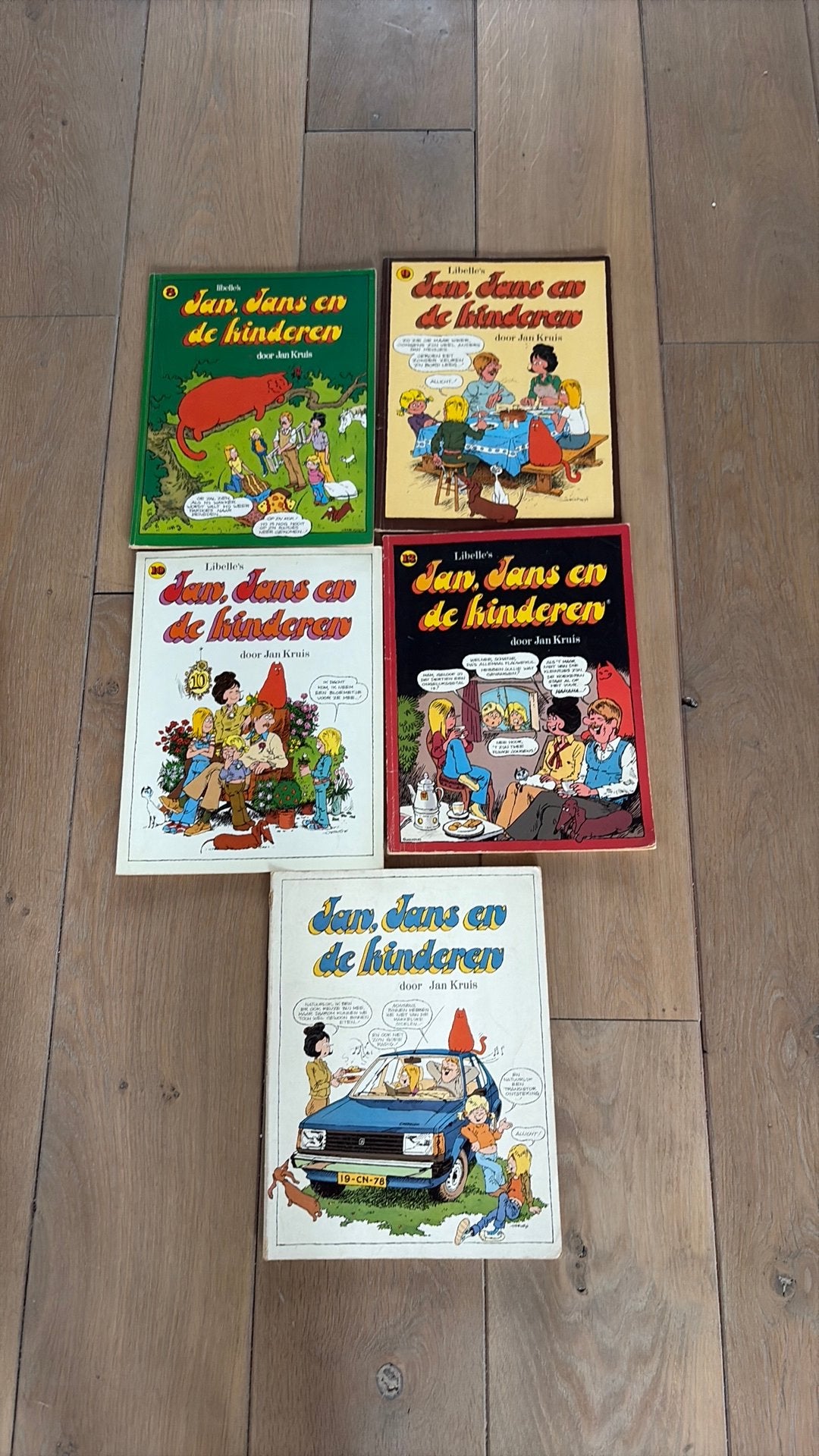 Jan jans en de kinderen, Boeken, Stripboeken, Meerdere stripboeken, Ophalen of Verzenden, Gelezen