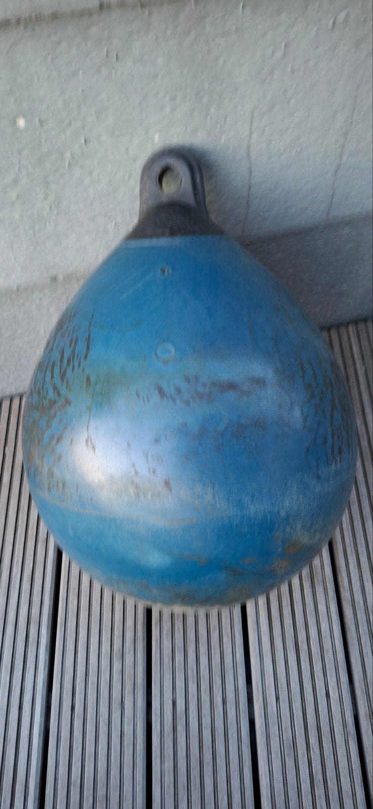 Blauwe bolfender 60cm lengte en 40 cm doorsnee, Watersport en Boten, Ophalen, Gebruikt, Overige typen