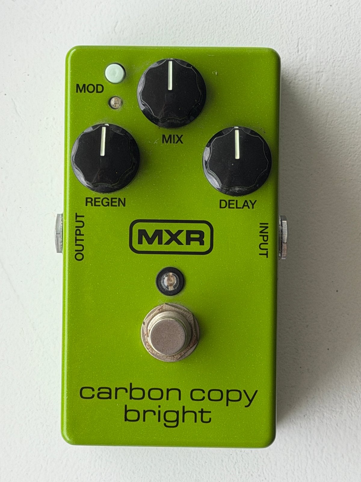 MXR Carbon Copy Bright Analoog Delay Pedaal, Ophalen of Verzenden, Zo goed als nieuw, Delay of Echo