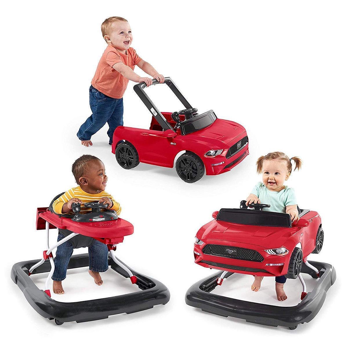Bright Starts Ford Mustang 4-in-1 Walker, Ophalen, Gebruikt, Overige typen