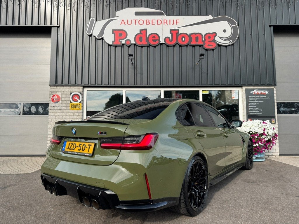 Bmw M3 M3 Competition Urban Green Keramisch Carbon kuipstoel, Gebruikt, Huisgarantie, 2993 cc, Met garantie (alle)