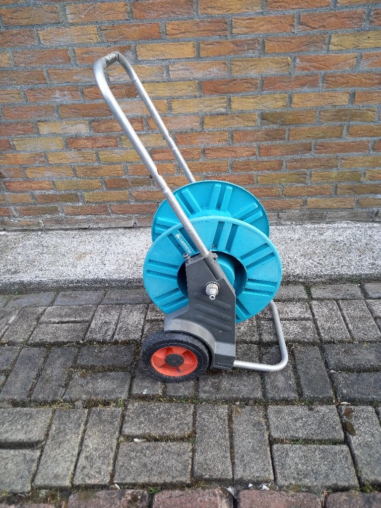 Gardena slangenwagen, Ophalen, Gebruikt, Tuinslanghaspel