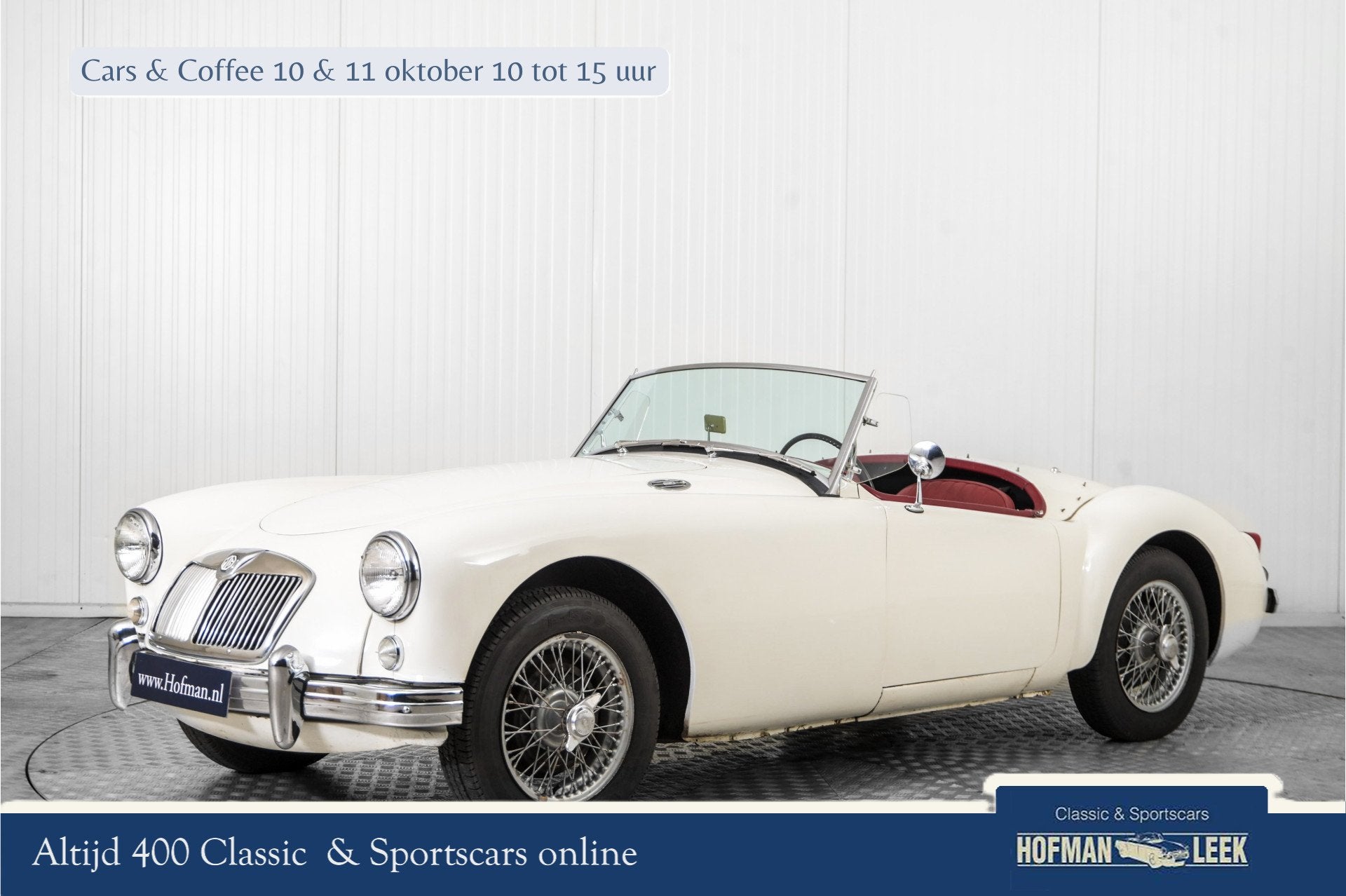 MG A (bj 1957), Auto's, Gebruikt, 4 cilinders, Cabriolet, 1600 cc