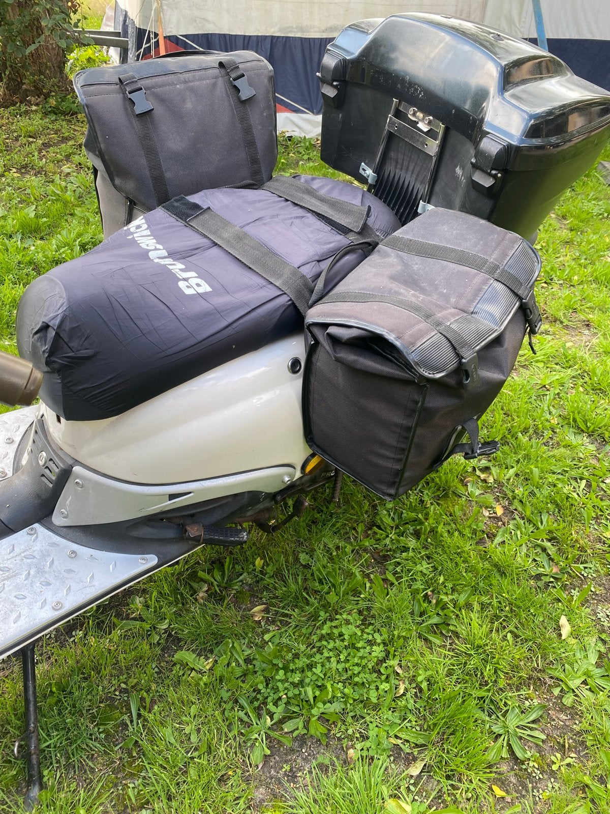 Held motortassen - Zijtassen voor motor, Motoren, Ophalen, Gebruikt