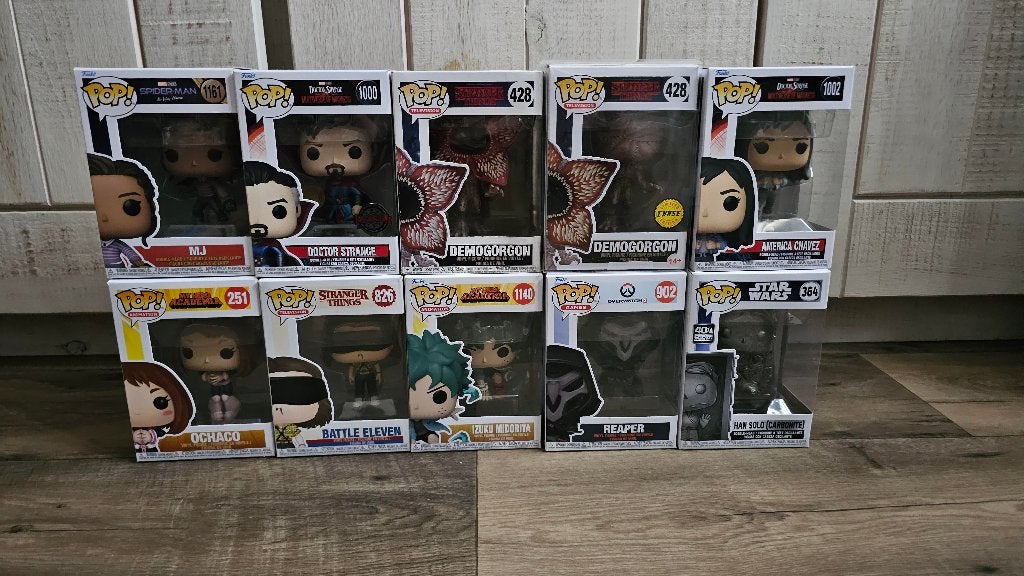 Verschillende Funko Pop (o.a. Marvel, Star Wars), Verzamelen, Ophalen of Verzenden, Zo goed als nieuw