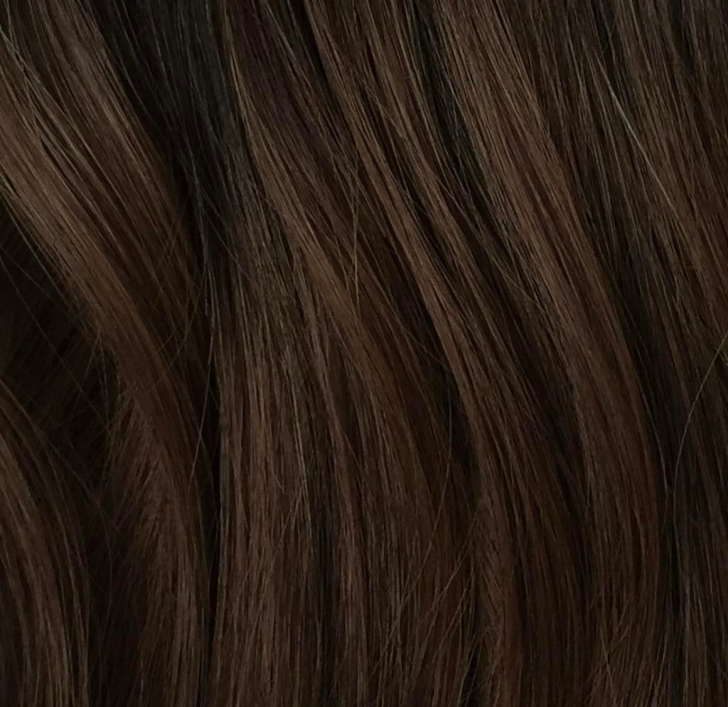 Zascha Hair Clip in 50cm/160g - Chocolate Brown, Sieraden, Tassen en Uiterlijk, Uiterlijk | Haarverzorging, Ophalen of Verzenden