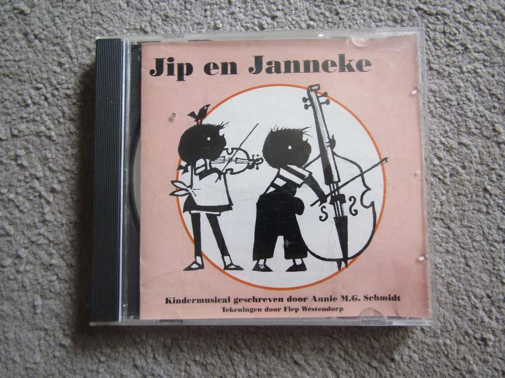Cd: Jip en Janneke - Kindermusical, Cd's en Dvd's, Cd's | Kinderen en Jeugd, Ophalen of Verzenden, Gebruikt, Verhaal of Sprookje