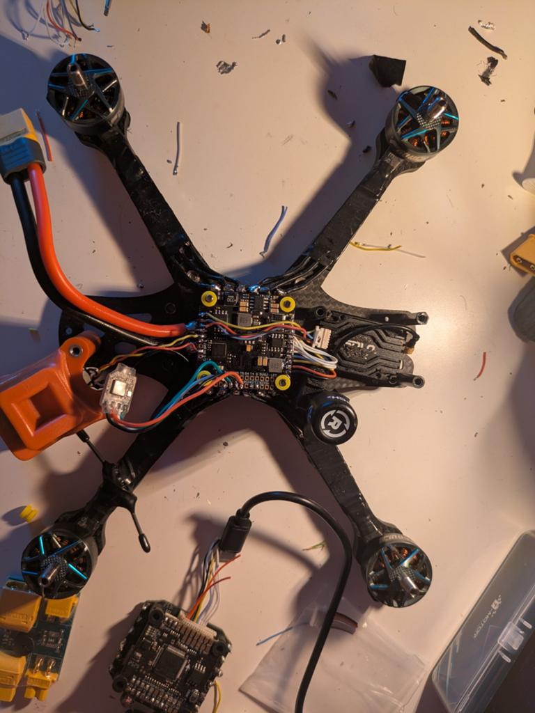 5" Custom FPV Project + Onderdelen & Lipo's, Elektro, Gebruikt, Quadcopter of Multicopter, Ophalen of Verzenden