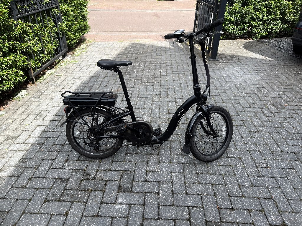 Spirit E-Folding N3 Elektrische vouwfiets, Fietsen en Brommers, 20 inch of meer, Gebruikt, Versnellingen, Totaal opvouwbaar