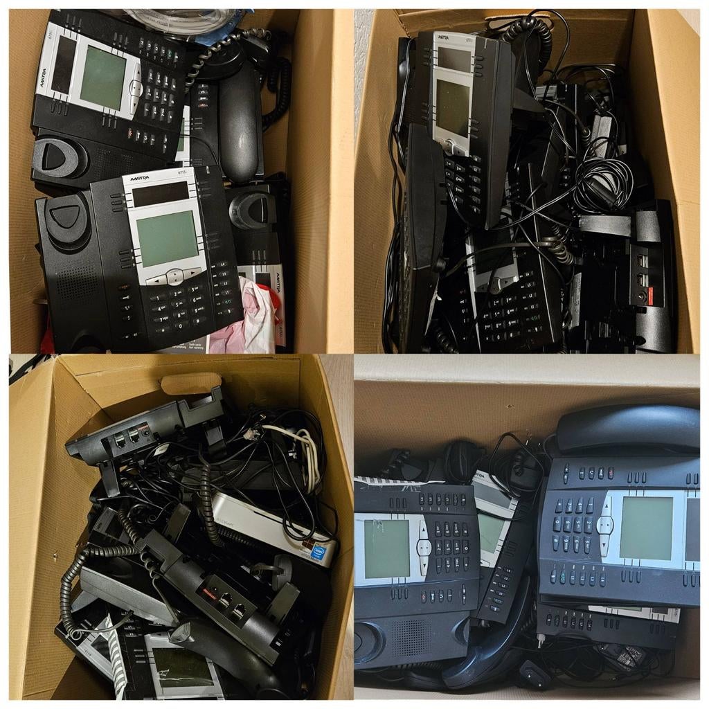 Partij Aastra VoIP Telefoons 6735i, 6753i, 6755i (22 stuks), Ophalen of Verzenden