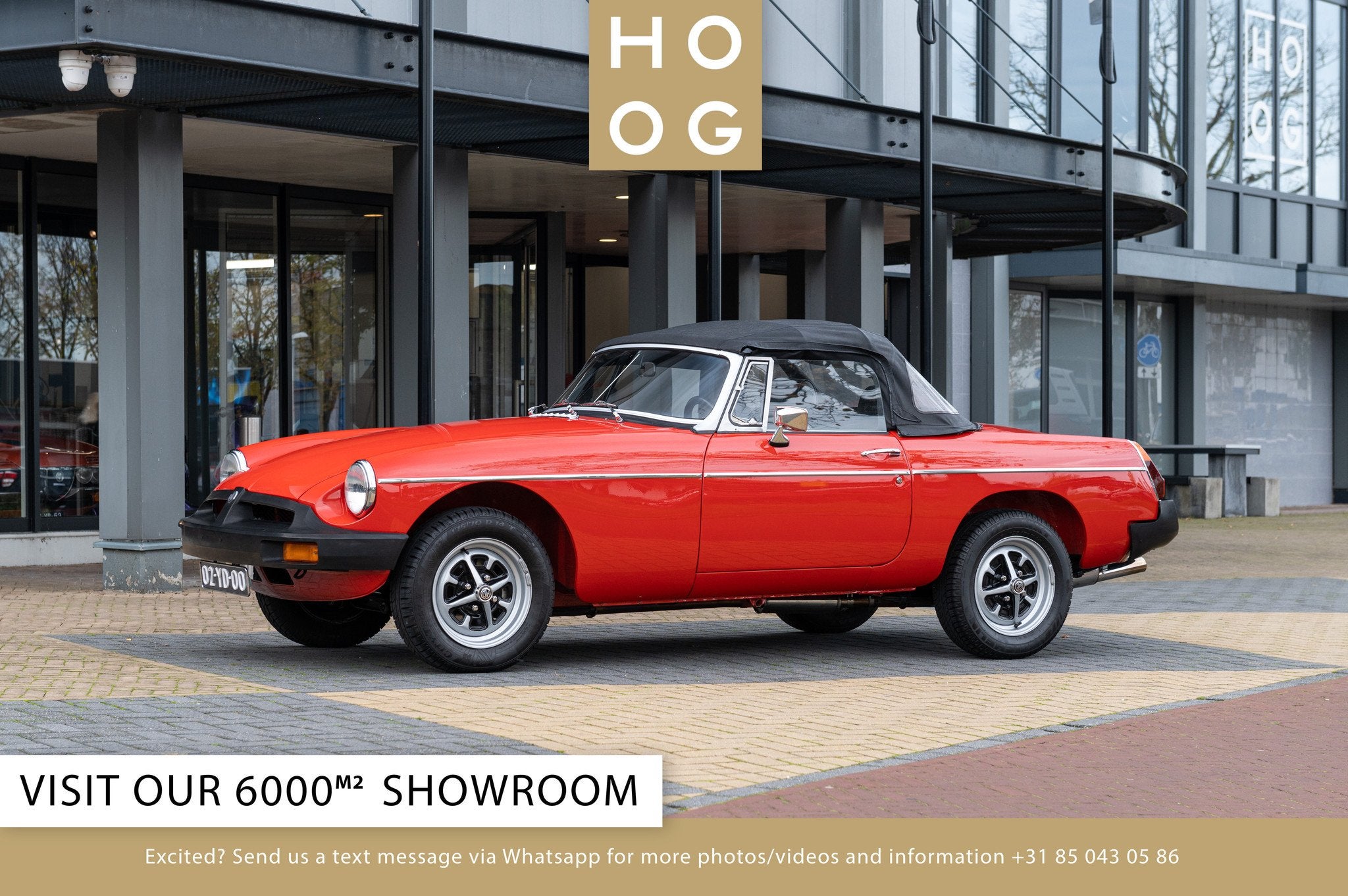 MG B MGB 1.8 (bj 1975), B, 4 cilinders, Cabriolet, Leder