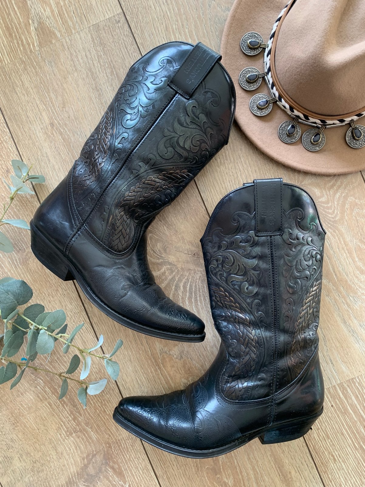 Kentucky’s Western cowboylaarzen 39 western boots laarzen, Hoge laarzen, -, Zwart, -