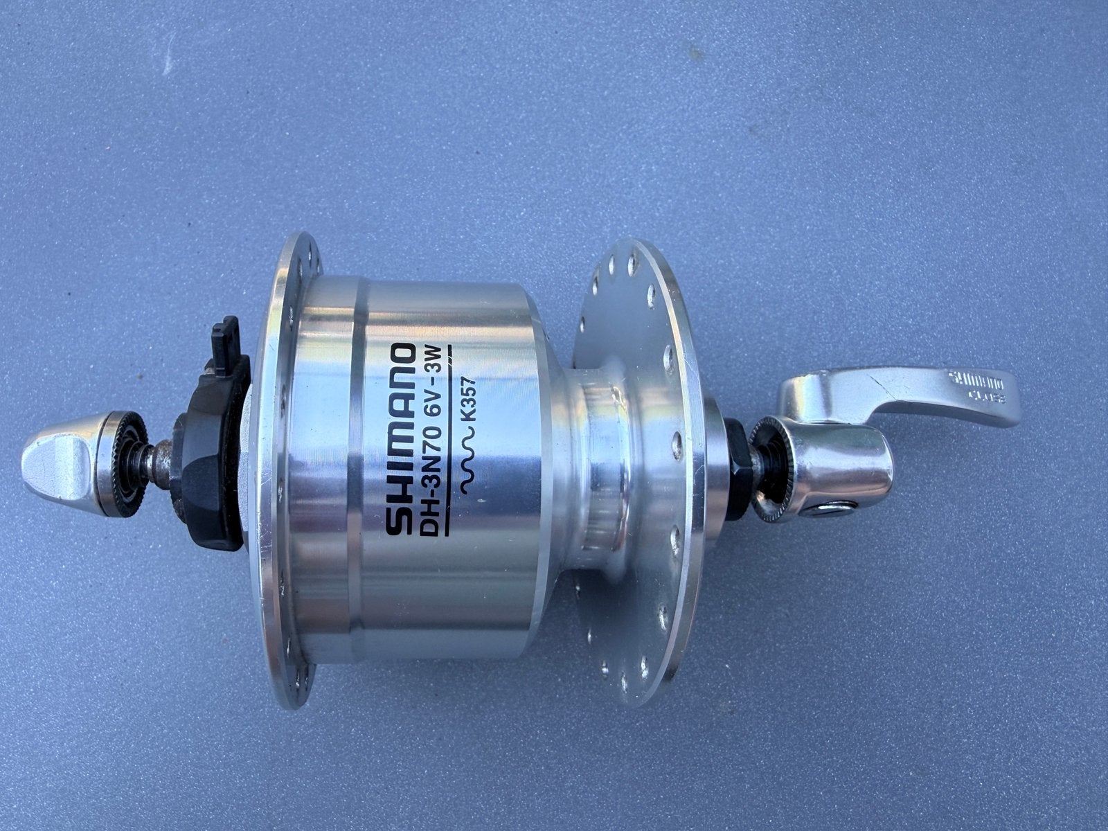 Shimano hoogwaardige naafdynamo QR 36G, Ophalen of Verzenden, Zo goed als nieuw
