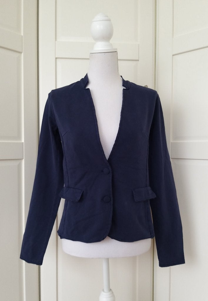 Geisha nieuw donker blauw jersey colbert blazer jasje S 36, Geisha, Blauw, Nieuw, Ophalen of Verzenden