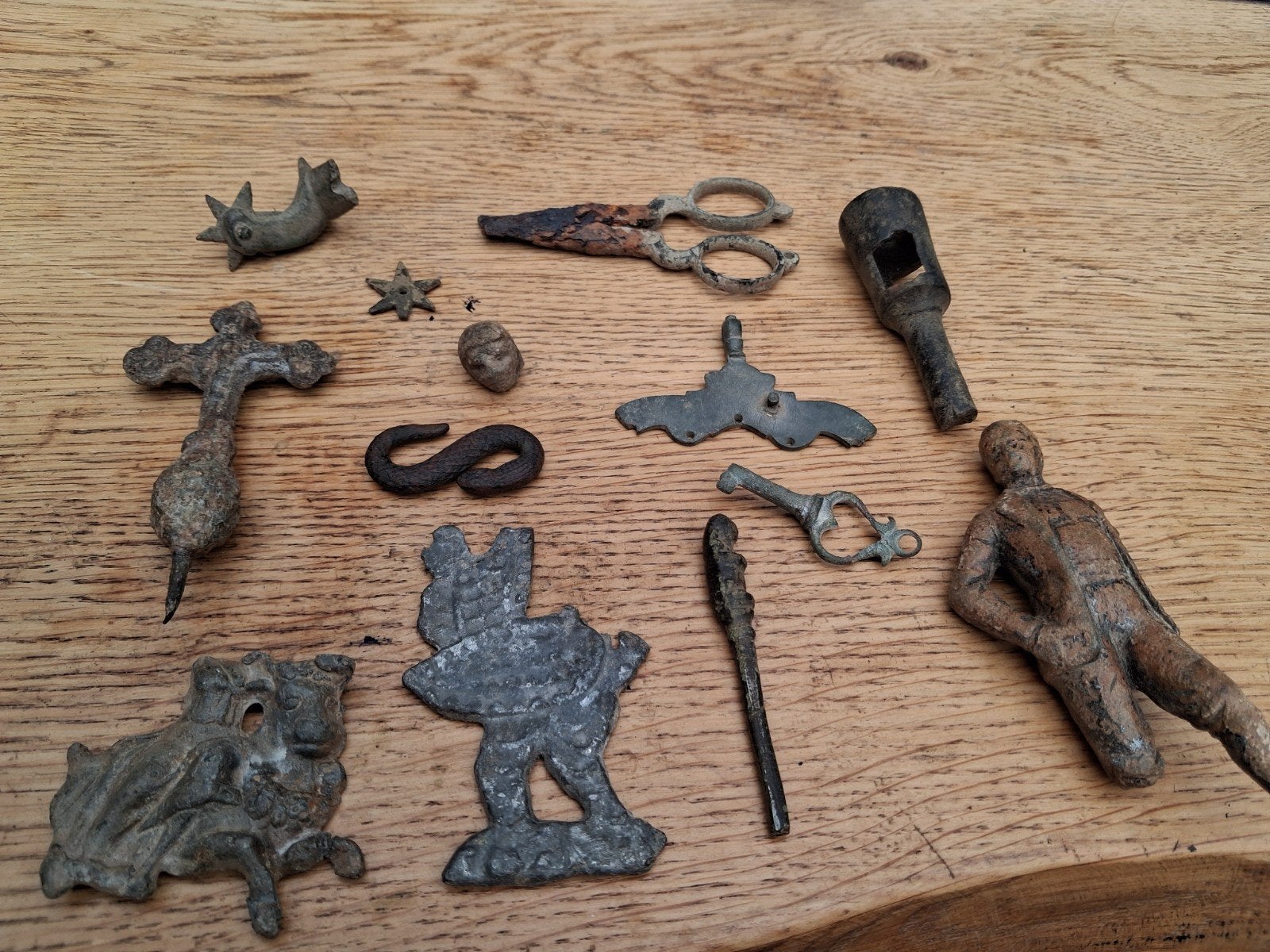 Prachtig lot diverse bodemvondsten Betuwe, Ophalen of Verzenden