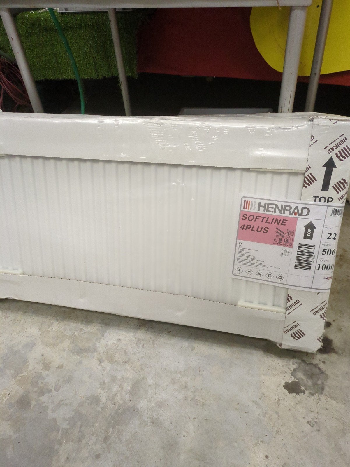 Nieuwe Henrad Softline 4PLUS Radiator - Type 22, 500x1000mm, Ophalen