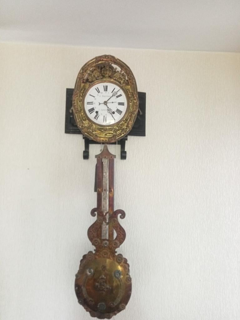 Franse wandklok, Ophalen of Verzenden