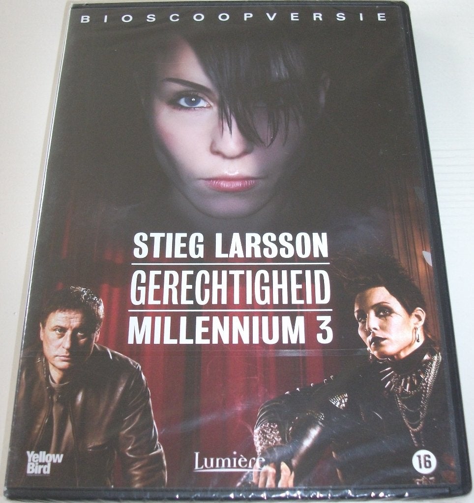Dvd *** MILLENNIUM 3 *** Gerechtigheid *NIEUW*, Vanaf 16 jaar, Ophalen of Verzenden, Nieuw in verpakking, Overige genres