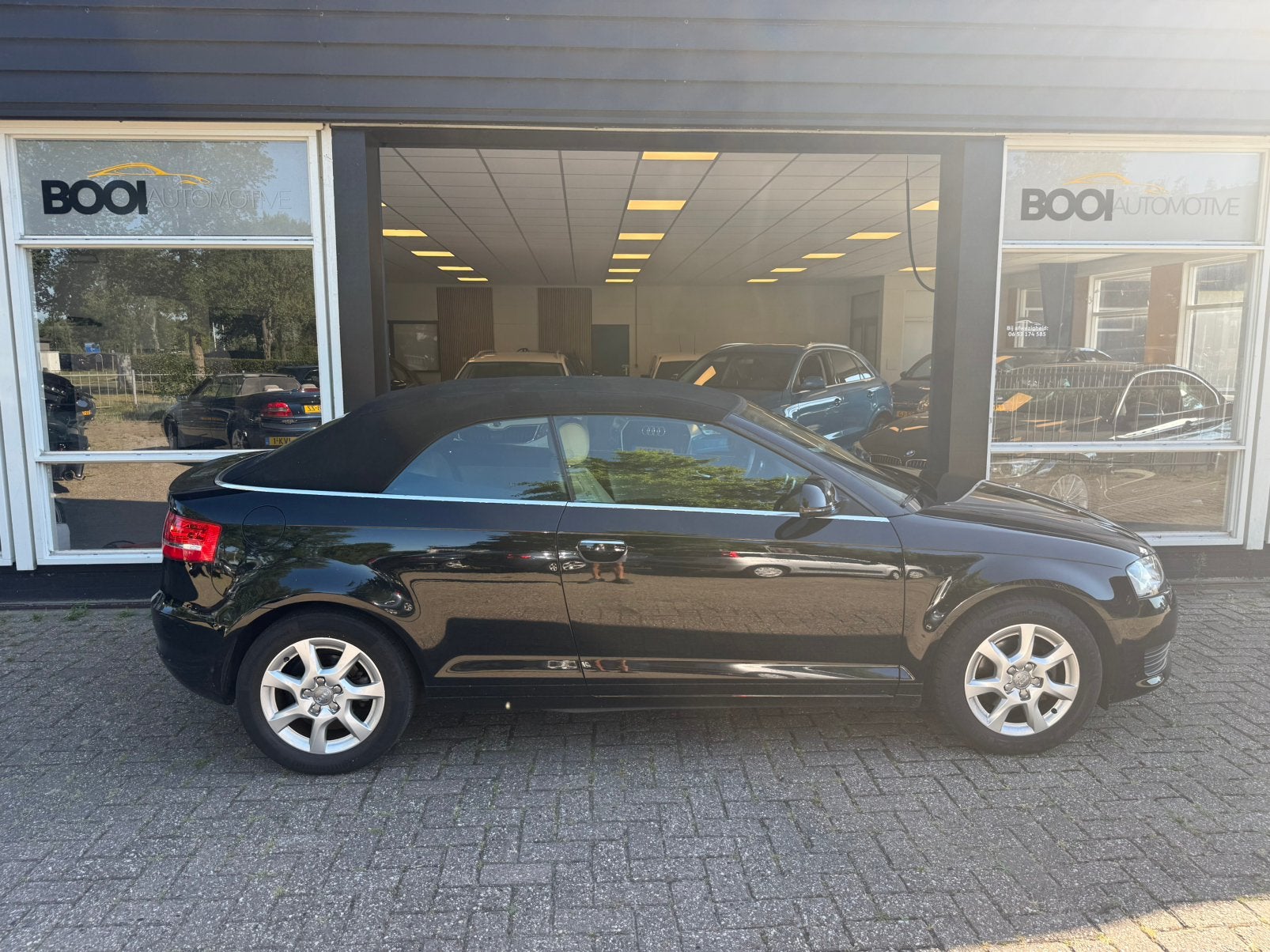 Audi A3 1.8 Tfsi 118KW Cabrio AUTOMAAT 75000. KM LEDER NAVI, Auto's, 15 km/l, Beige, 4 cilinders, Cabriolet