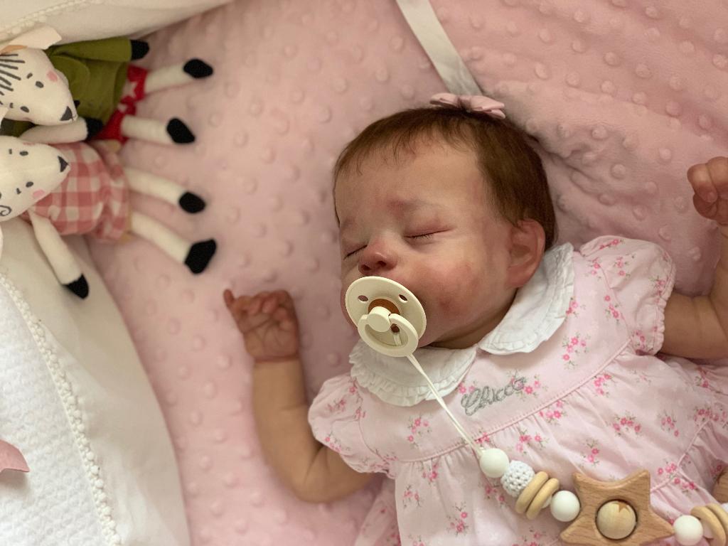 Reborn baby  ** Erica **, Ophalen of Verzenden, Nieuw, Babypop, Levensecht of Reborn