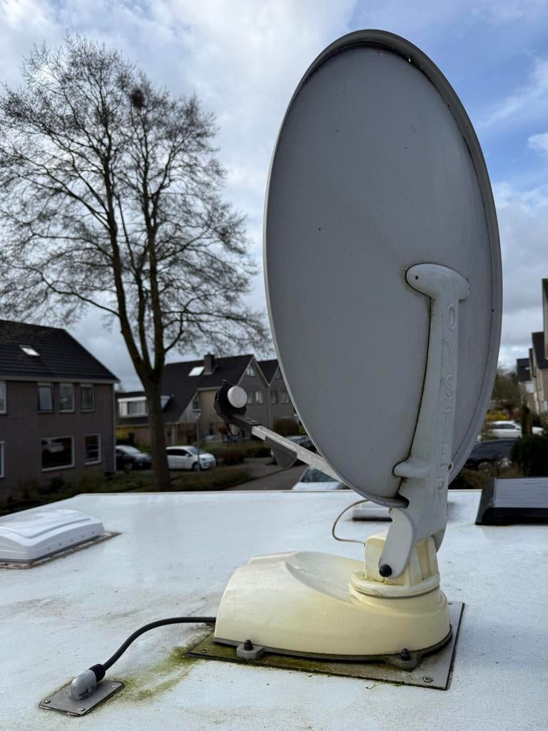 Oyster Vision Camper schotel, Audio, Tv en Foto, Schotelantennes, Ophalen, Gebruikt, (Schotel)antenne, Overige merken