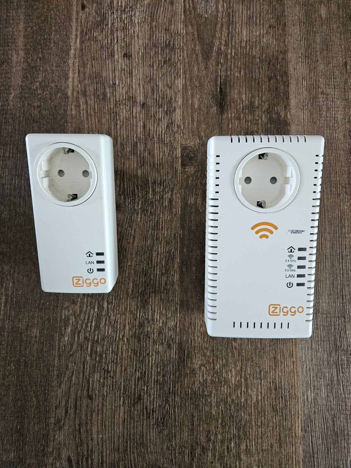 Ziggo Powerline WiFi adapters (set van 2), Ophalen of Verzenden, Gebruikt, Ziggo