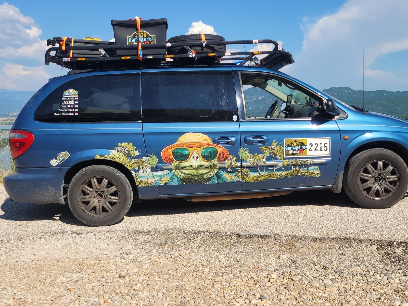Chrysler town country V6 3.8 Touring 2005 stow&go, Auto's, Chrysler, Blauw, Geïmporteerd, 1980 kg, Stationwagon