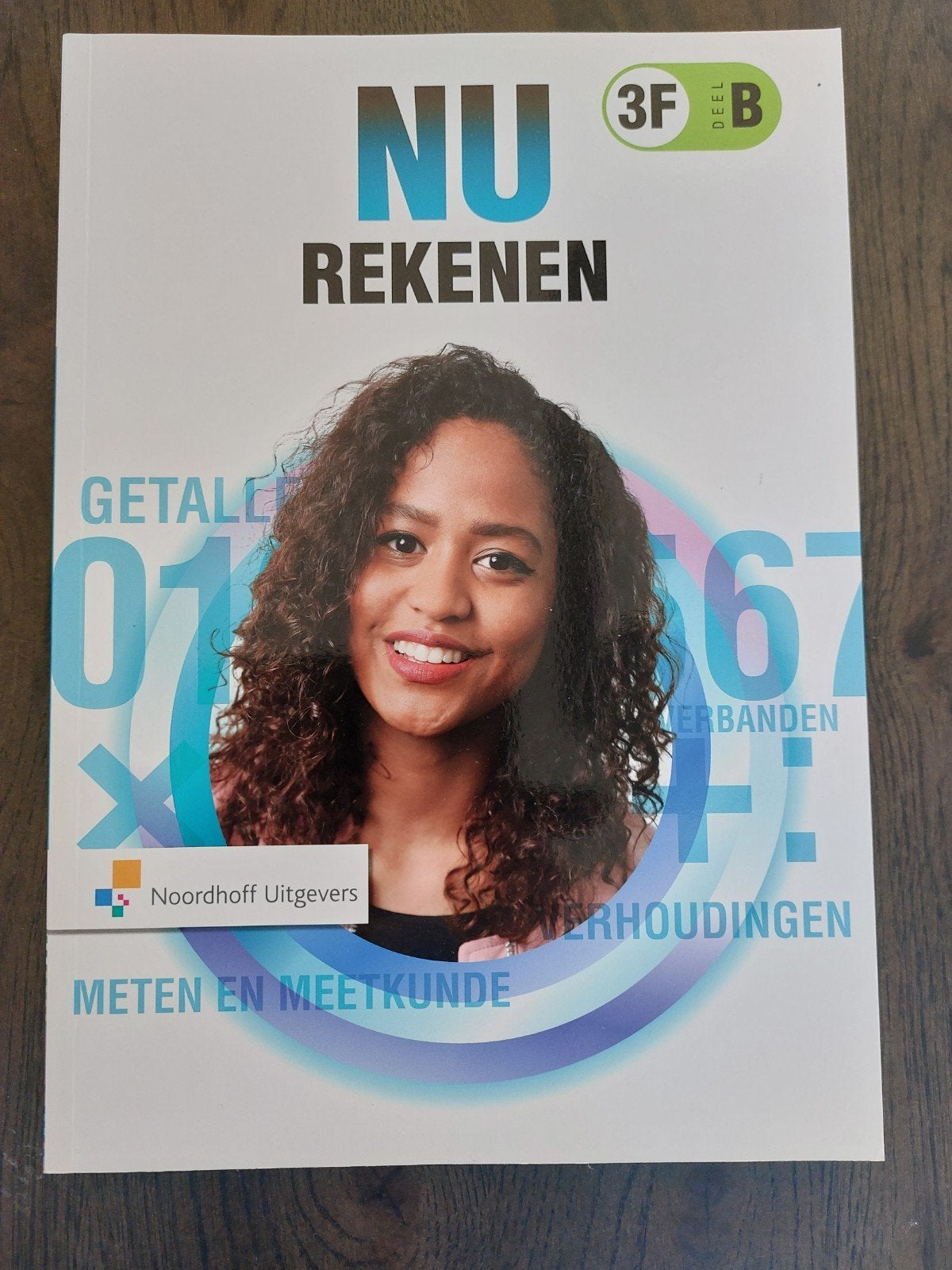 NU Rekenen 3F B - Noordhoff Uitgevers, Ophalen of Verzenden, Zo goed als nieuw, MBO, Noordhoff Uitgevers