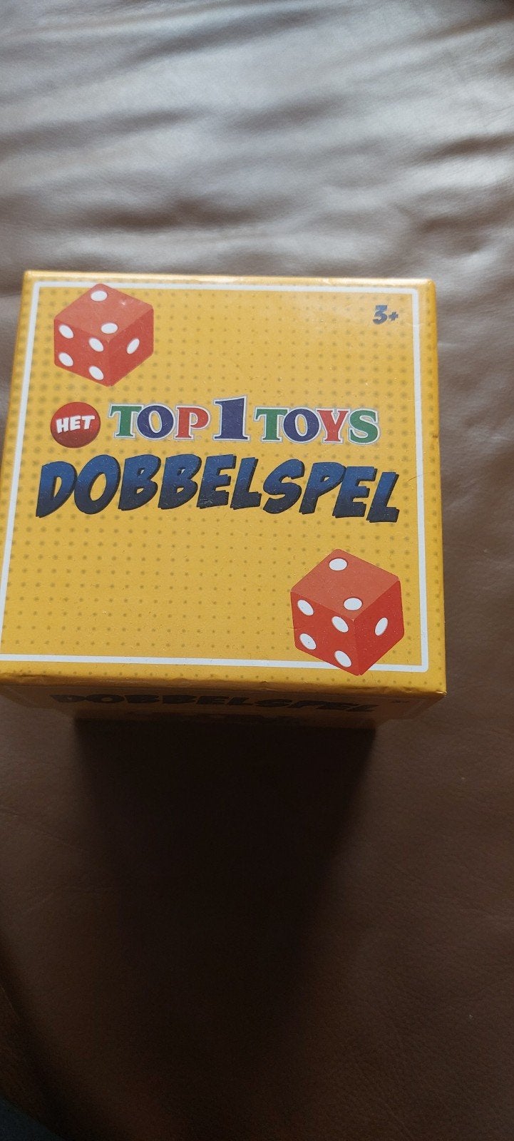 Het Top 1 Toys Dobbelspel - Sinterklaas/Kerst Kado Spel, Drie of vier spelers, Ophalen of Verzenden, Zo goed als nieuw, Otto Simon