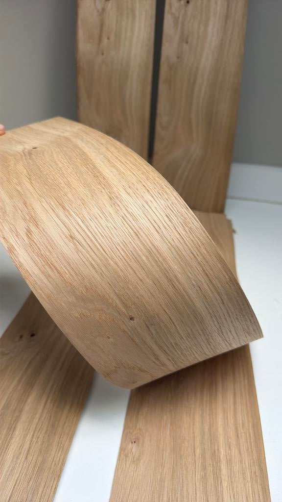 Genoest eiken fineer 85x12cm 30 vellen €7, Verzenden, Nieuw, Boek, Kunst en Creatief