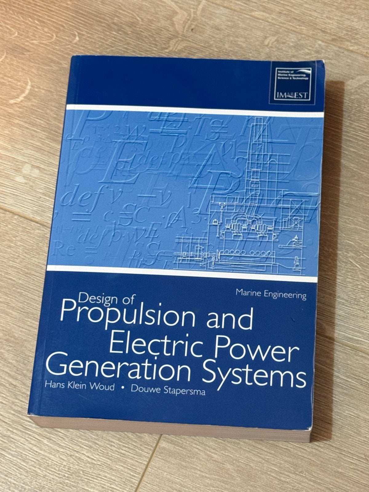 Design of Propulsion and Electric Power Generation Systems, Ophalen of Verzenden, Zo goed als nieuw, Werktuigbouwkunde