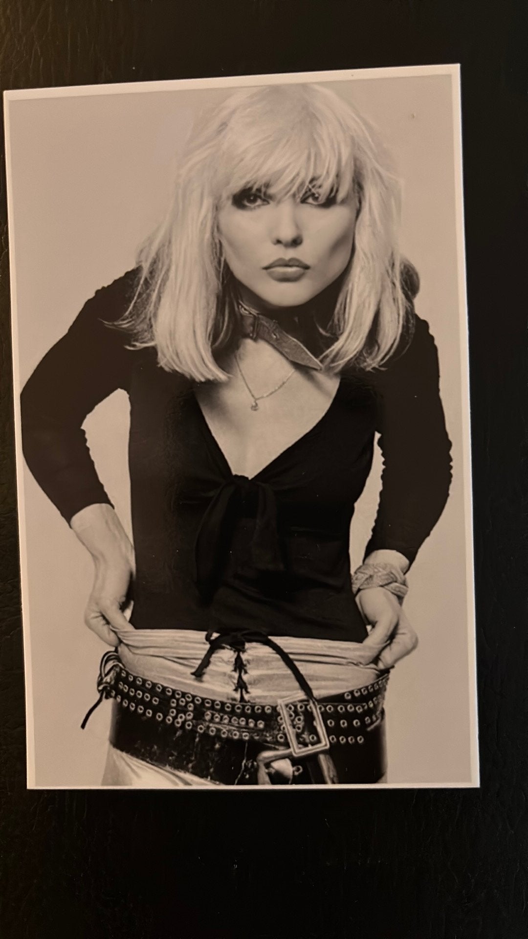 DEBBIE HARRY BLONDIE Ansichtkaart in prima staat, Verzenden, 1980 tot heden, Ongelopen, Sterren en Beroemdheden