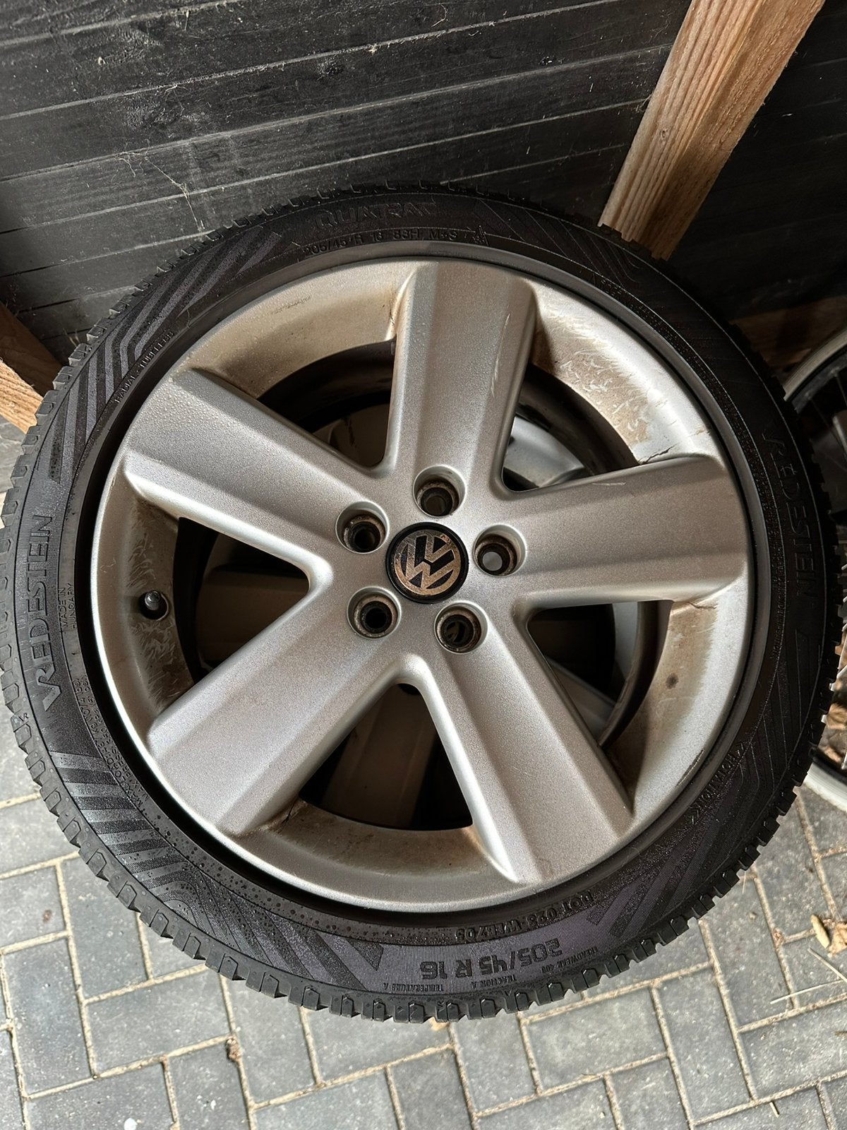 Vw velgen polo, Auto-onderdelen, Banden en Velgen, Ophalen, 16 inch, Banden en Velgen, 205 mm