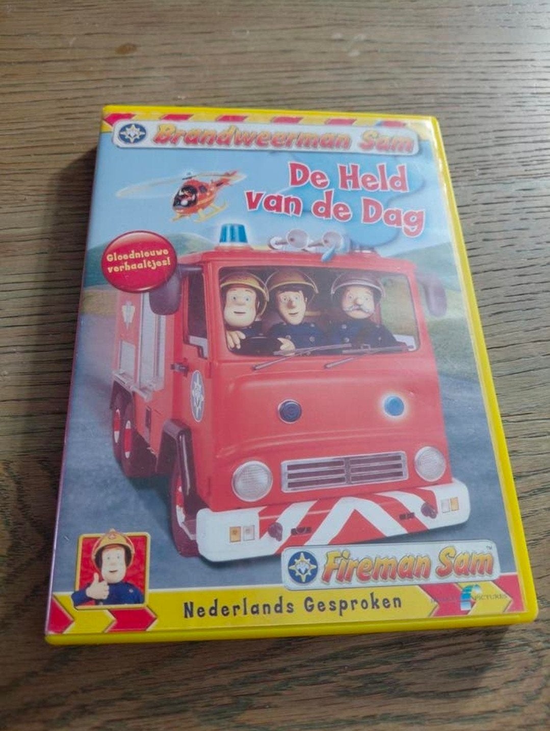 Brandweerman Sam - De Held van de dag dvd., Gebruikt, Alle leeftijden, Poppen, Ophalen of Verzenden