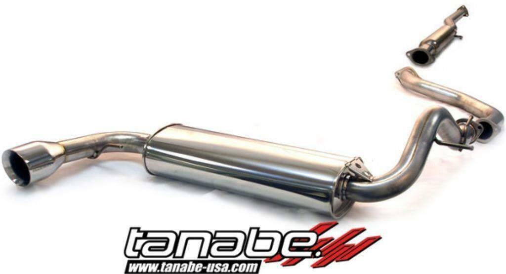 Tanabe Medalion Touring Catback uitlaatsysteem - Crx 88-91, Ophalen of Verzenden