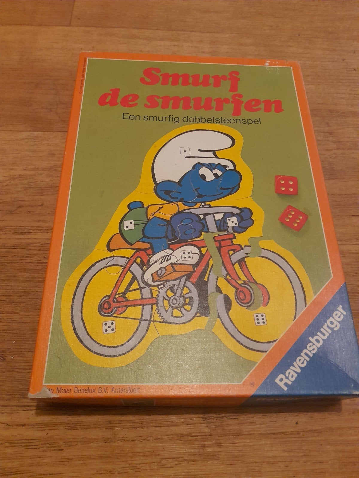 smurfen spel, Ophalen of Verzenden, 10 tot 50 stukjes, Gebruikt