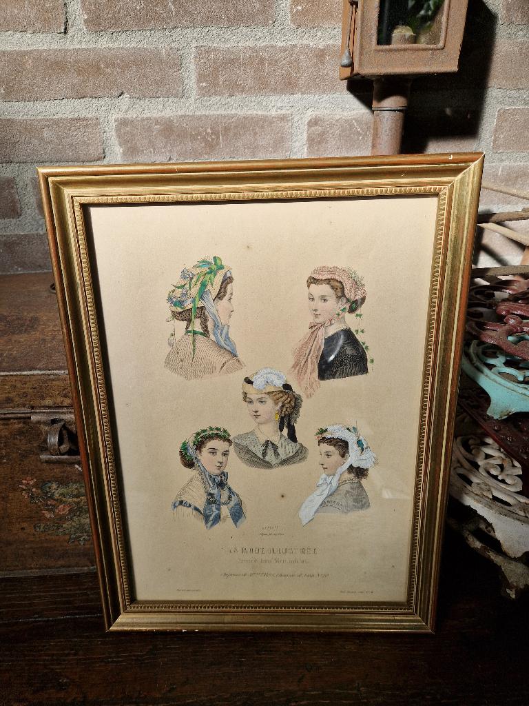 La Mode Illustree, Antiek en Kunst, Ophalen of Verzenden