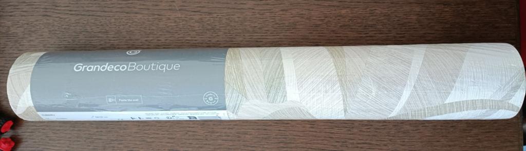 Behang Grandeco Cumaru CU3003 groen 1x, Ophalen of Verzenden, Minder dan 10 m², Groen