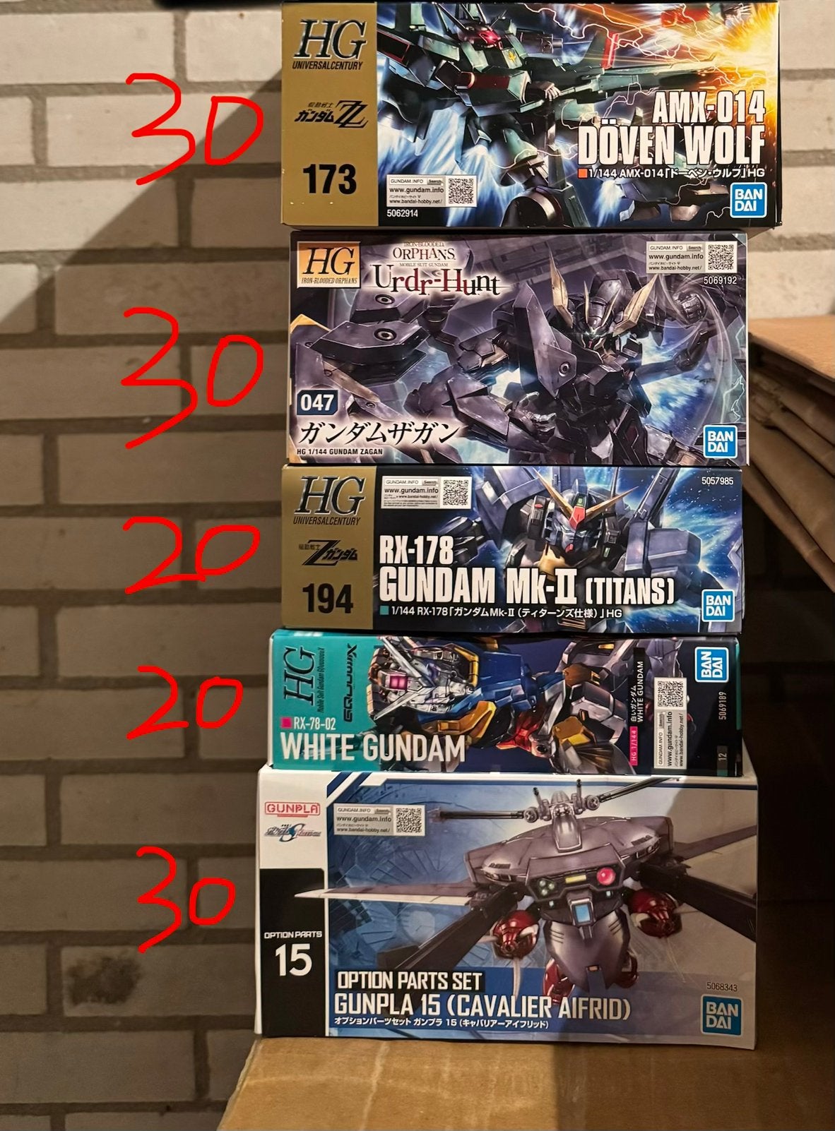 Bandai HG 1/144 scale gundam gunpla model kit, Ophalen of Verzenden, Nieuw, 1:50 of kleiner, Figuur of Figuren