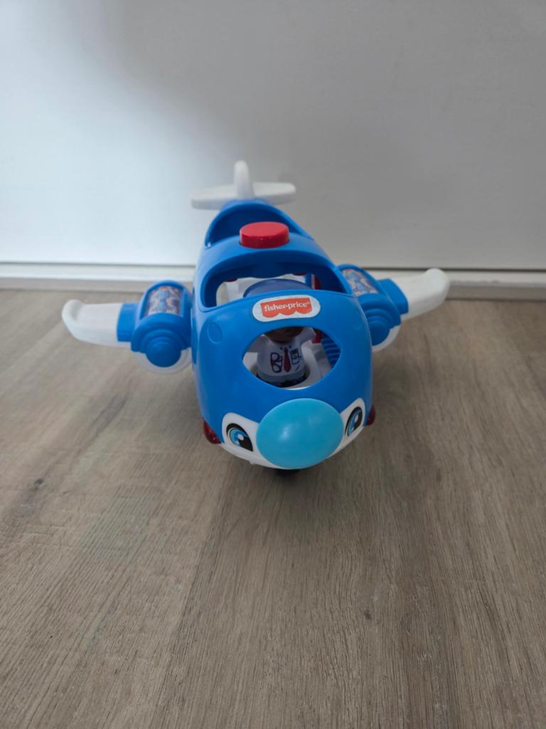 Little People Vliegtuig met geluid!, Kinderen en Baby's, Speelgoed | Fisher-Price, Ophalen of Verzenden, Zo goed als nieuw, Speelset