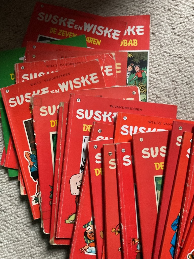 Oude strips jaren 60-70-80-90 etc, Suske, Guust, etc, Boeken, Gelezen, Europa, Ophalen of Verzenden, Meerdere comics