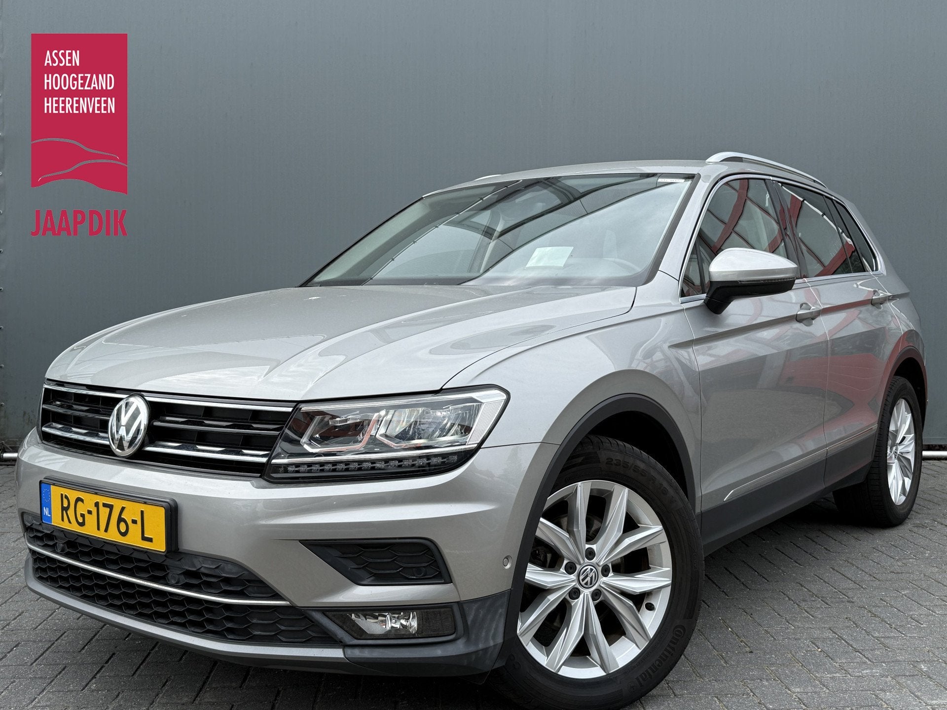 Volkswagen Tiguan BWJ 2017 1.4 TSI 150 PK ACT Highline AUTOM, Stof, 4 cilinders, Adaptive Cruise Control, Origineel Nederlands
