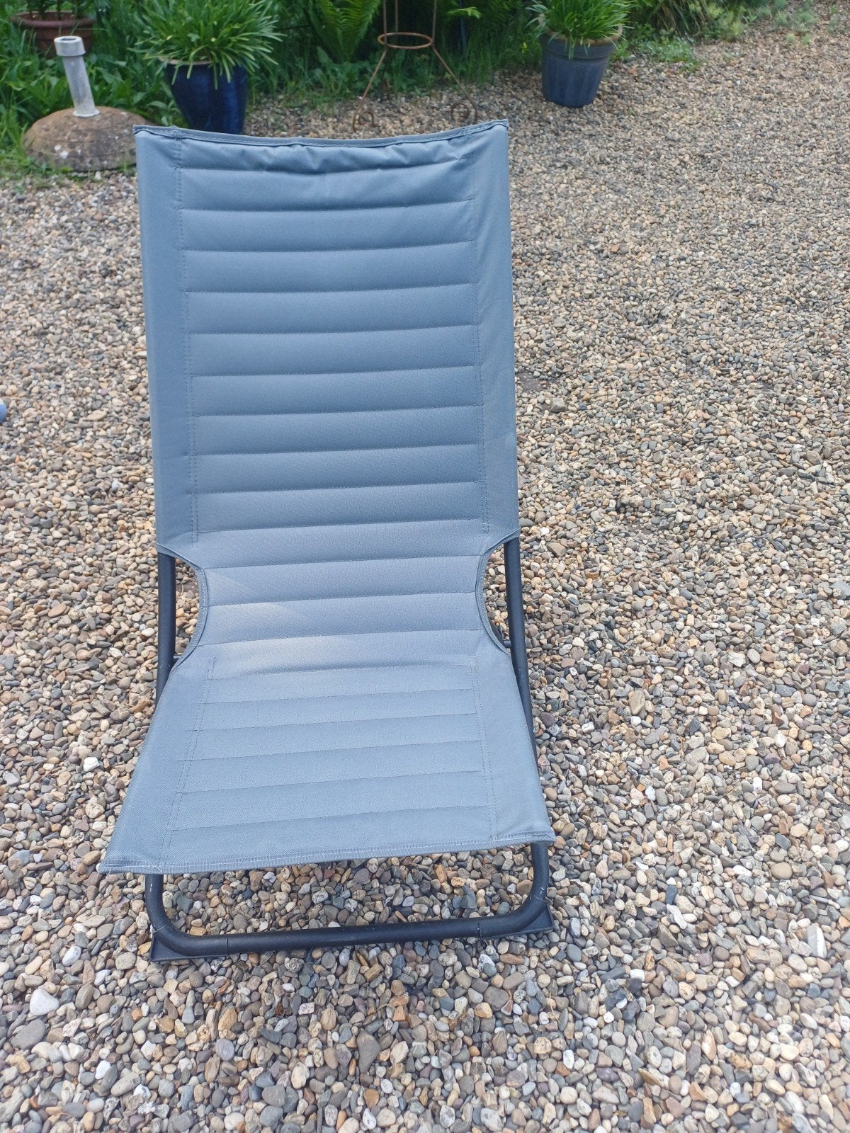 Strandstoeltje, Ophalen, Zo goed als nieuw, Campingstoel